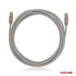 Keline Patch cable STP, Category 6A, LSOH - 0.5m